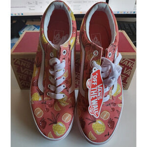 NEW Vans Old Skool Fruit Low Sneaker Fruity Coral Youth kids boys 6.5 women 8